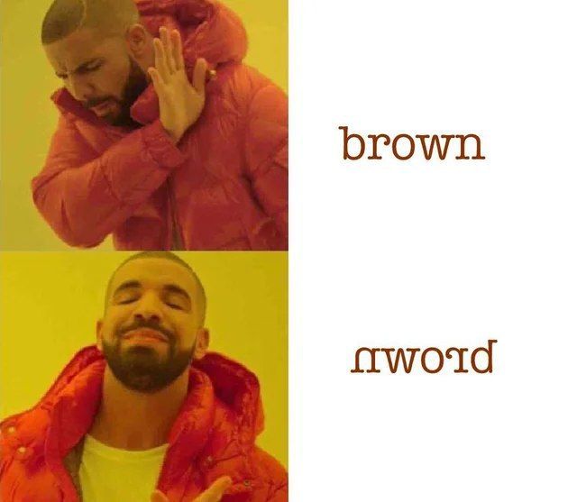 brown