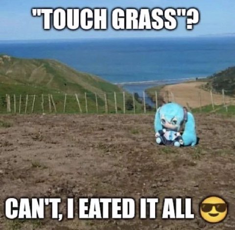 CAN'T, EATED IT