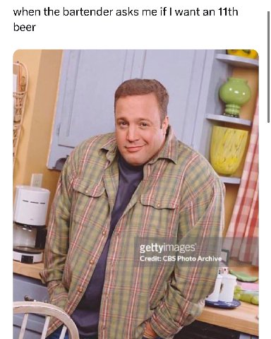 when the bartender asks if want beer Credit: CBS Photo Archive