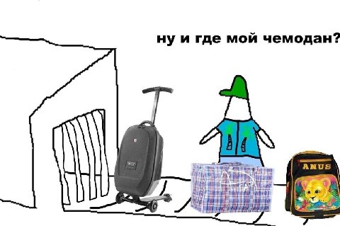 где мой чемодан? ANUS it