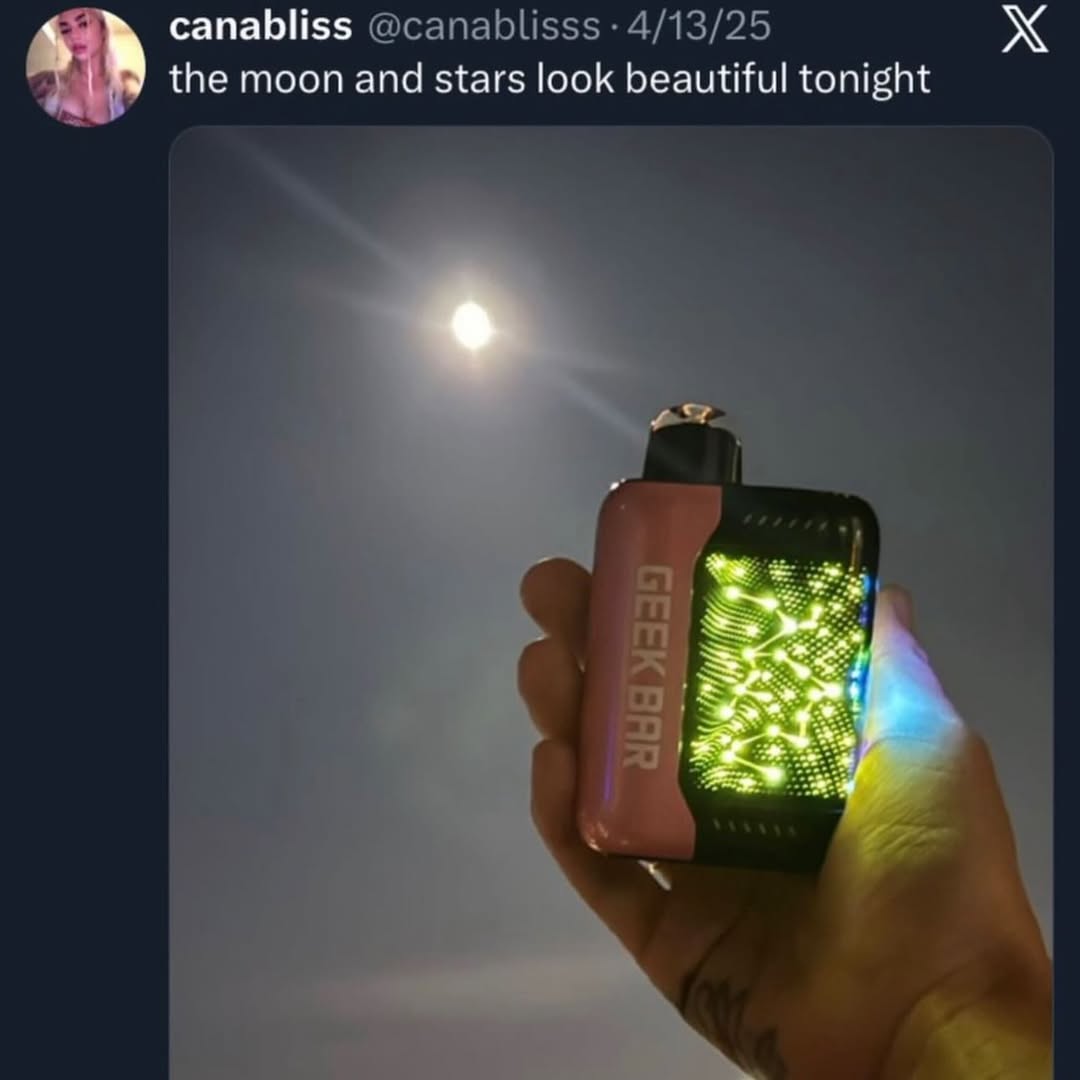 canabliss @canablisss 4/13/25 the moon and stars look beautiful tonight