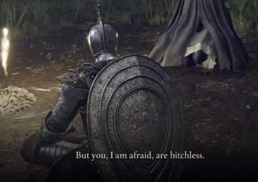 35 But you) Гат afraid, are bitchless.