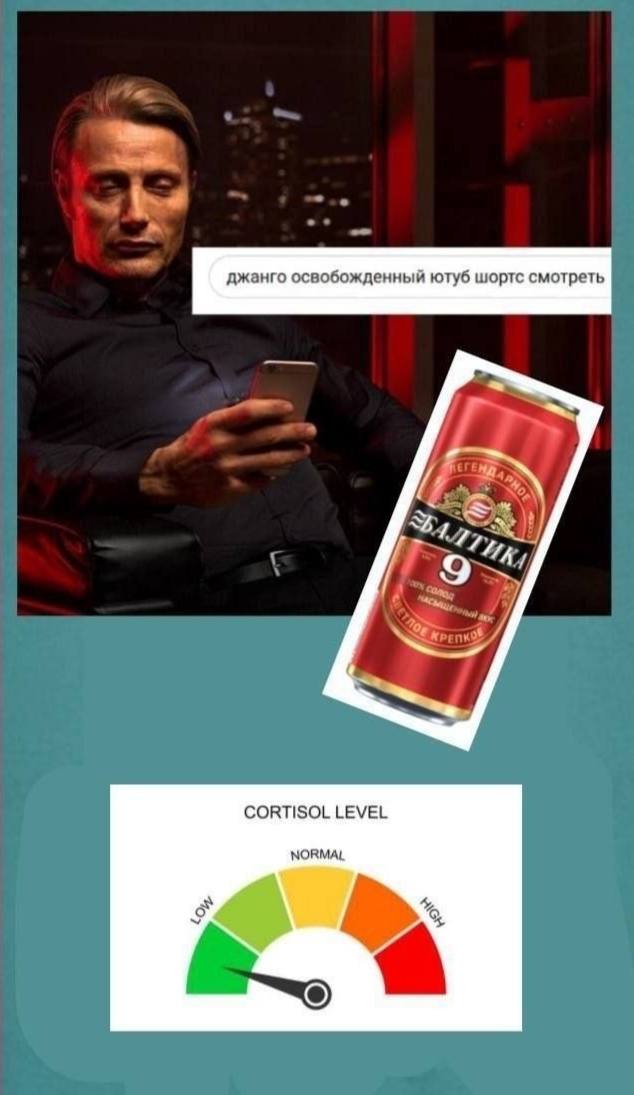 джанго освобожденный ютуб шортс смотреть CORTISOL LEVEL NORMAL