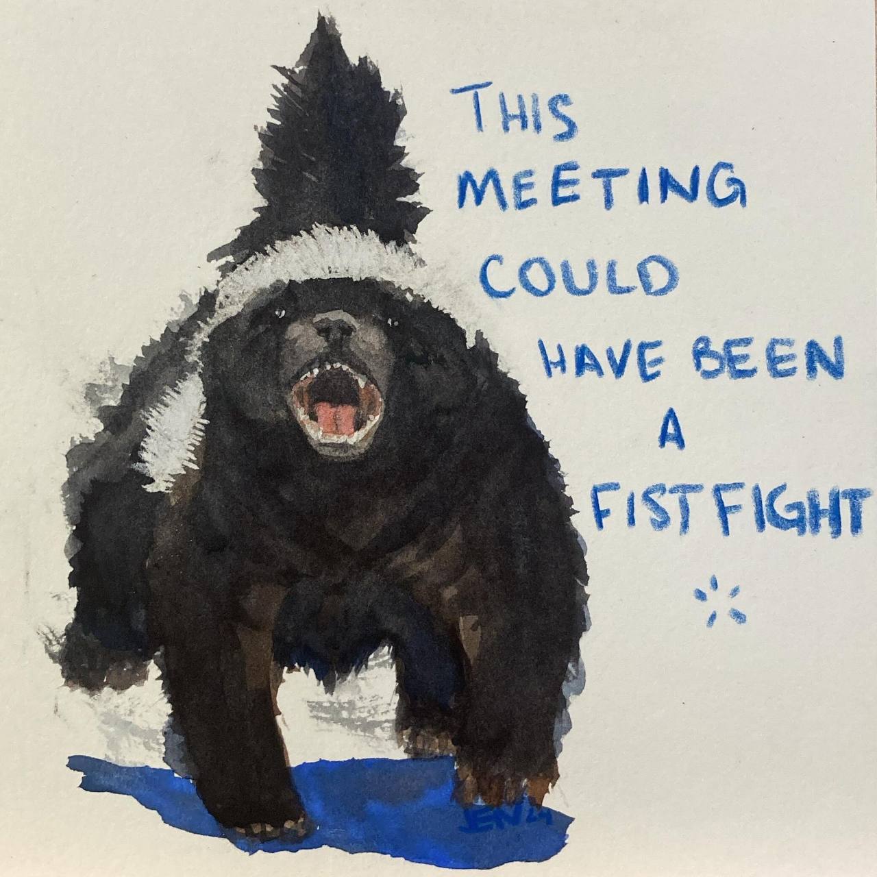 THIS MEETING COULD WAVE SEEN А FIGHT