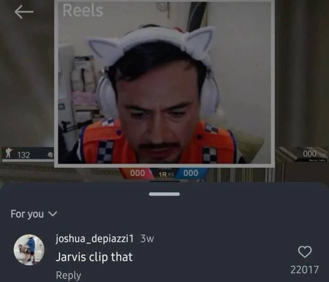 132 000 000 For you joshua_depiazzi1 Jarvis clip that Reply 22017