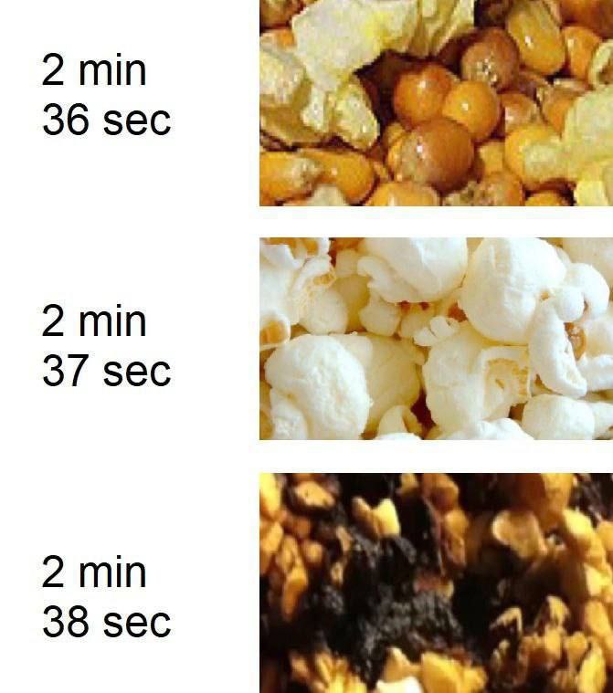 4 36sec 2 min 37 sec 2 38 sec