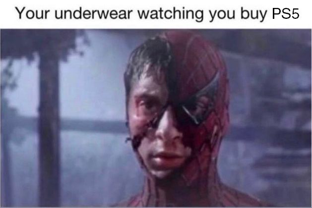 Your underwear watching you buy