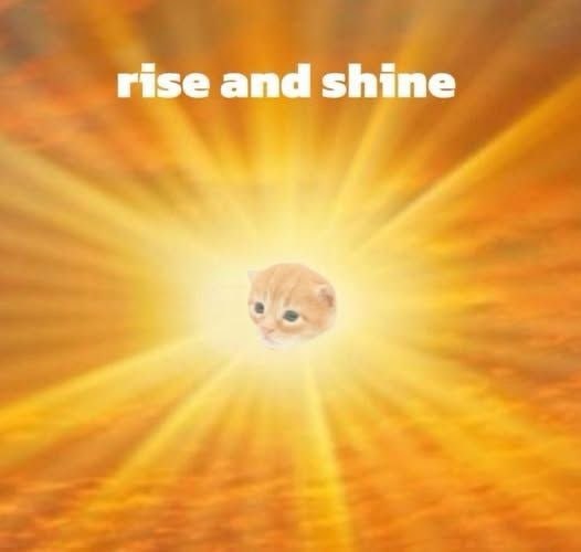 rise and shine
