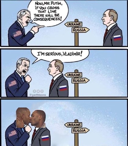 Now,MR. PUTIN, IF 900 CROSS THERE WILL BE THAT LINE 222 A serious, A