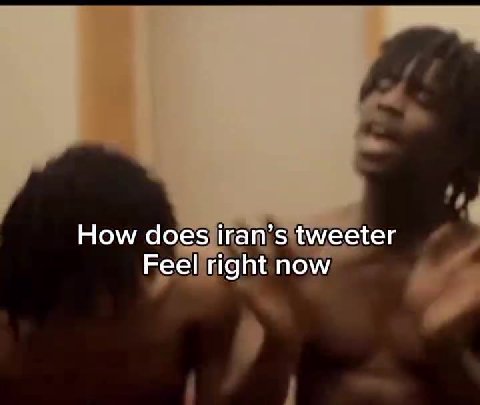 Howidoes iran’s tweetd How doesjiran’s tweeter ;