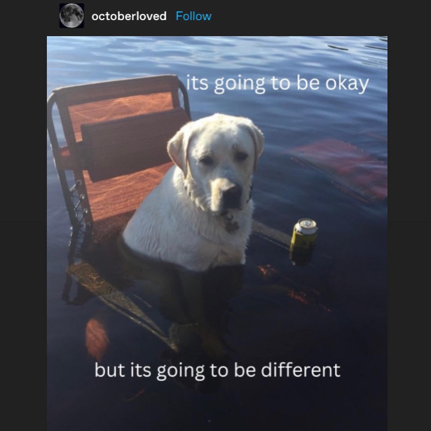 octoberloved its going to be okay but its going to be different