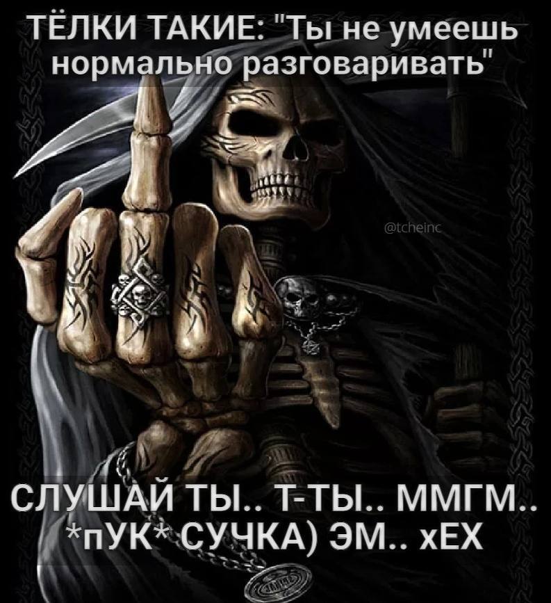 ТЕЛКИ ТАКИЕ: "Ты не умеешь нормально разговаривать. 3 СЛУШАЙ ТЫ.. Т-ТЫ.. ММГМ.. *пУК* СУЧКА) xEX