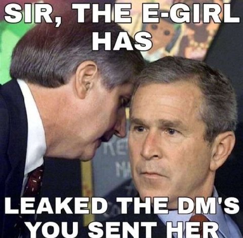 SIR, IRL НАЗ LEAKED THE DM'S YOU SENT HER