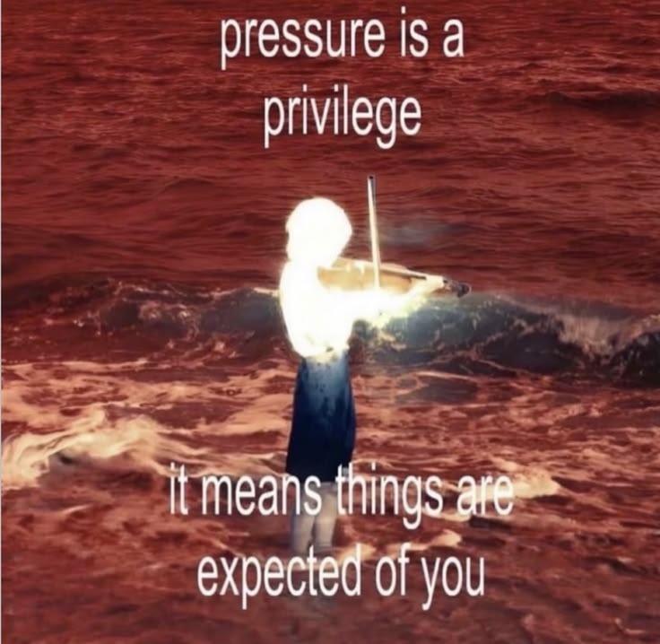 pressure 1$ а privilege of you
