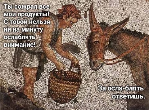 у. at ees все „Ты сожрал 2: a 3, мои tat 5: ete! родукты! +2 „Сто и нельзя ste ни на минуту ove ‘ослаблять ave и an ere 29, 4 4% 3 an a we a 2% ons 4 ocn a- ‘ответишь. a we at on