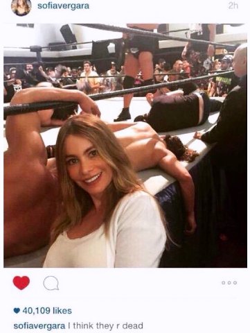 sofiavergara 40.109 likes sofiavergara think they dead