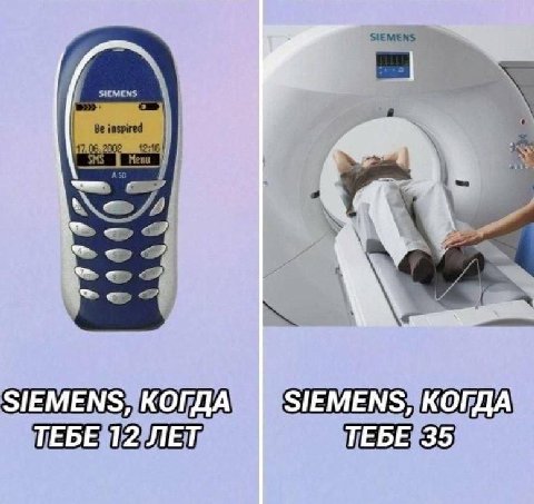a SIEMENS, КОГДА SIEMENS, КОГДА ТЕБЕ 12 ЛЕТ ТЕБЕ 35