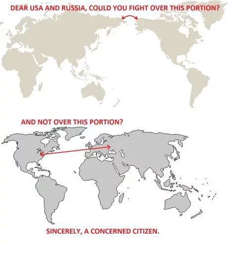 DEAR USA AND A, COULD YOU FIGHT OVER THIS №4; у AND NOT OVER THIS PORTION? 2) 5 SINCERELY, A CONCERNED CITIZEN.
