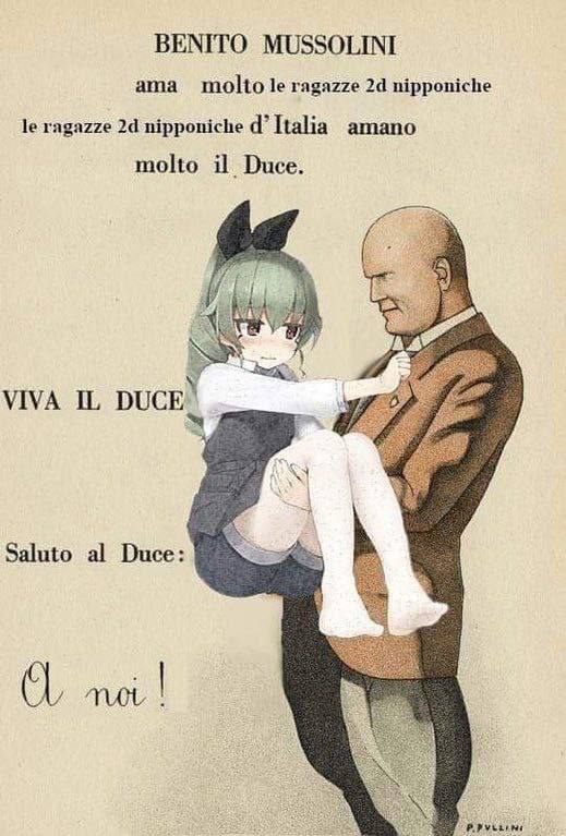 BENITO MUSSOLINI ama molto ragazze nipponiche ragazze nipponiche amano molto Duce. VIVA Saluto Duce: