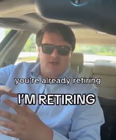 / yourrelalready, retiring