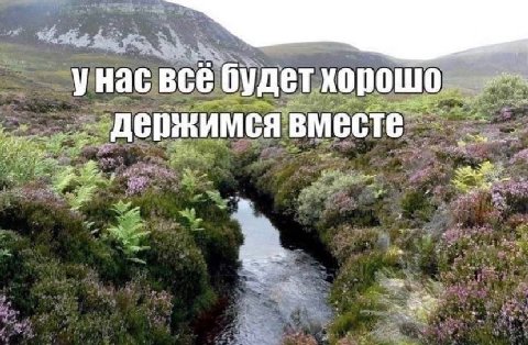 унас всё будет держимся вместе