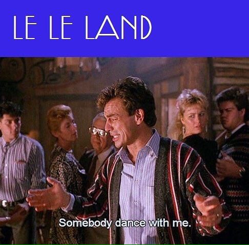 Somebody dance with me.