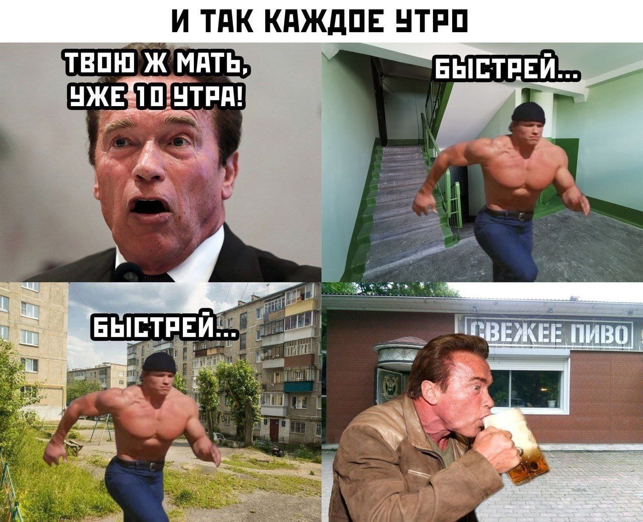И ТАК КАЖДОЕ УТРО ТВОЮ Ж МАТЬ, БЫСТРЕЙ... УТРА! БЫСТРЕИ...