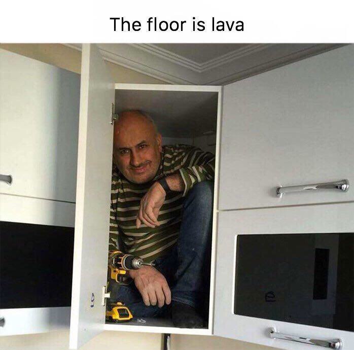 The floor is lava