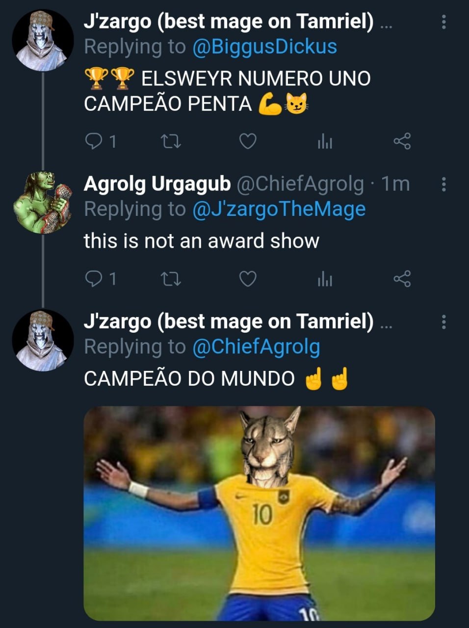 (best mage on Tamriel) NUMERO UNO CAMPEAO PENTA Agrolg Urgagub is not an award show (best mage on Tamriel) САМРЕАО MUNDO