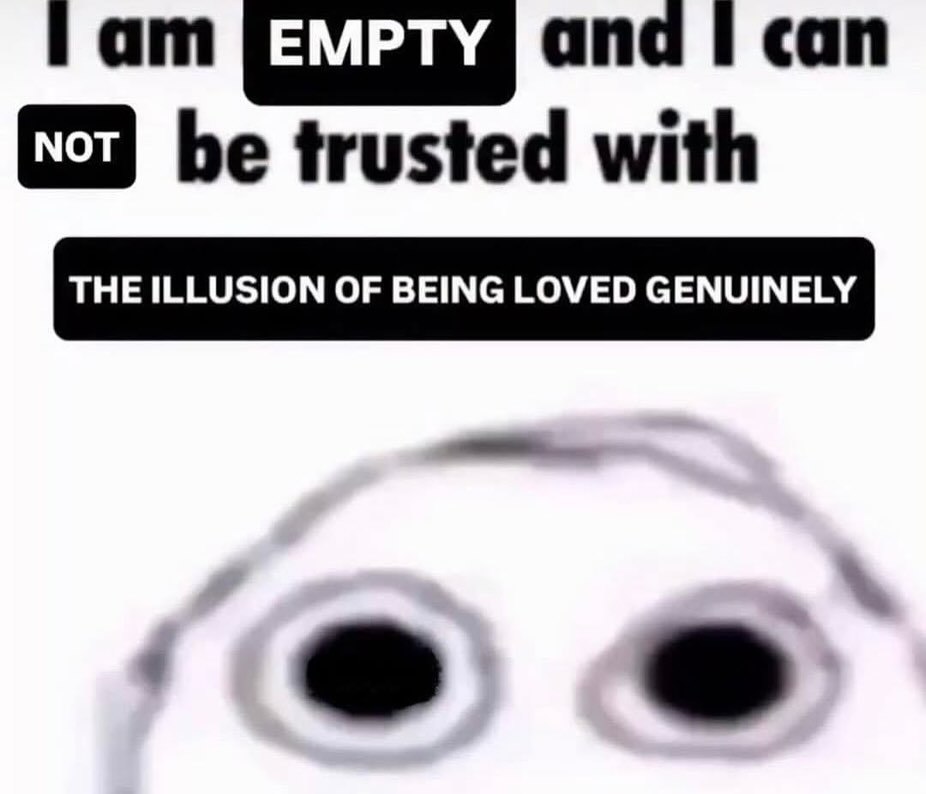 and i can be trusted with