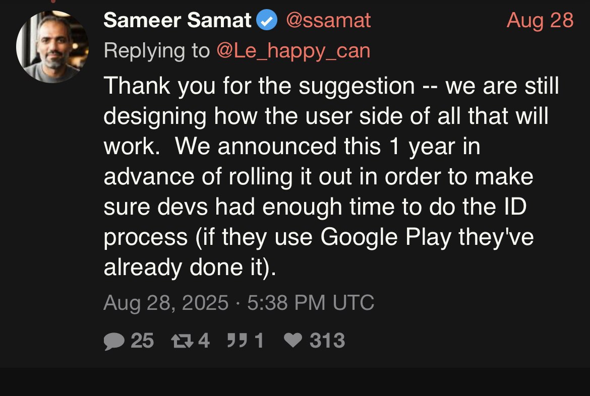 Верута Thank you for the suggestion we are still designing how the user side of all that will work. We announced this 1 year in advance of rolling it out in order to make sure devs had enough time to 