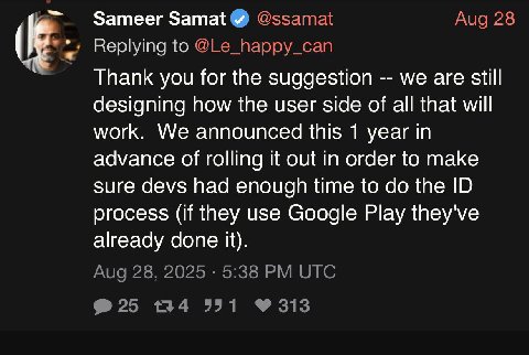 Верута Thank you for the suggestion we are still designing how the user side of all that will work. We announced this 1 year in advance of rolling it out in order to make sure devs had enough time to 
