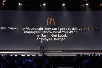 walks into hey cani а fuckin uuhhhhhhhhh employee: Know What You Want. me: Say It. Out Loud. Borger