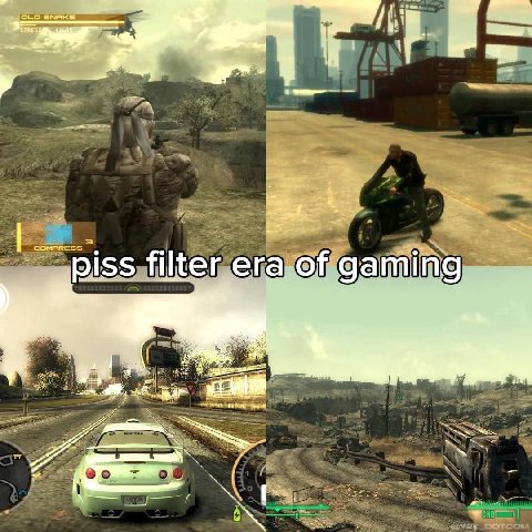 piss filter era of gaming