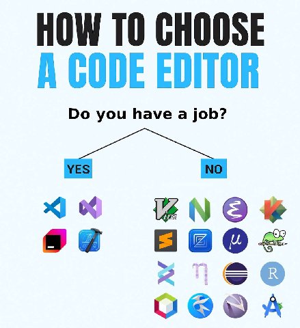 HOW ТО CHOOSE A CODE EDITOR you have a job?