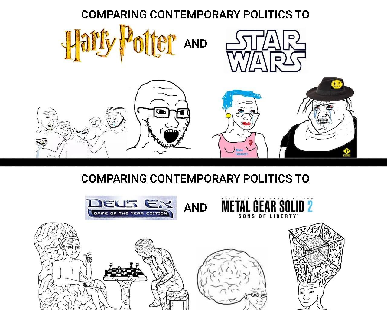 COMPARING CONTEMPORARY POLITICS TO AND [RUSS eid Tear COMPARING CONTEMPORARY POLITICS TO “2. AND GAME OF THE YEAR EDITION METAL 6 OF LIBER EAR SOLID