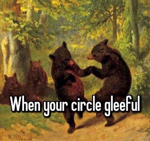 When your circle