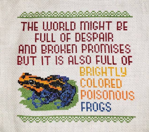HE MIGHT BE FULL OF DESPAIR AND PROMISES: ALSO FULL OF Bol Be 2 44% 3:3: 4°35 BBR, i $23 :3 Sek 2 FROGS