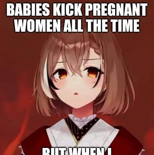 BABIES KICK PREGNANT WOMEN ALL THE TIME