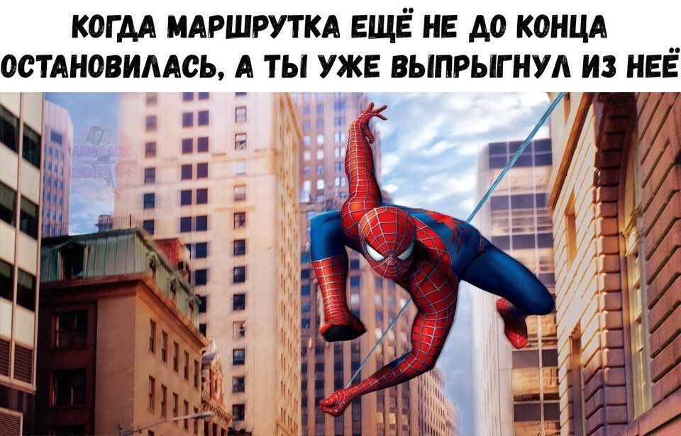КОГДА МАРШРУТКА ЕЩЕ HE ДО КОНЦА ОСТАНОВИЛАСЬ, А ТЫ УЖЕ ВЫПРЫГНУЛ ИЗ НЕЕ И pms
