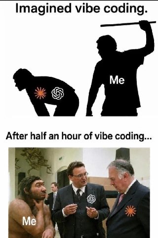 Imagined vibe coding half an hour of vibe coding if