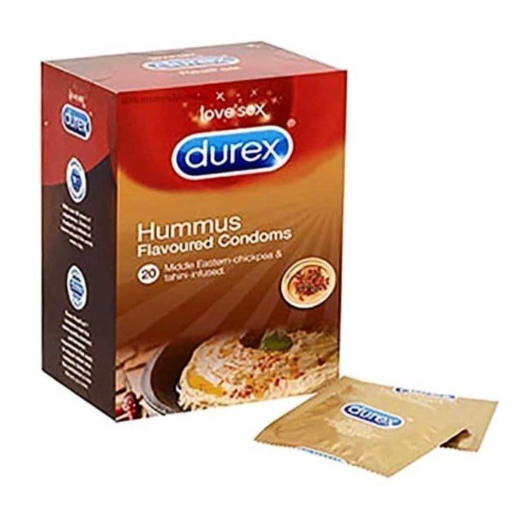 Hummus Flavoured Condoms