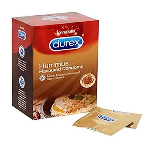 Hummus Flavoured Condoms