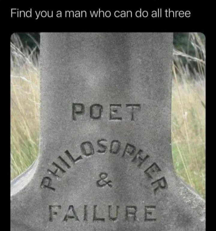 Find уоч а man who can all three