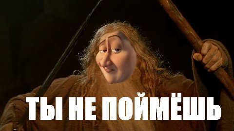 ТЫ НЕПОЙМЕШЬ
