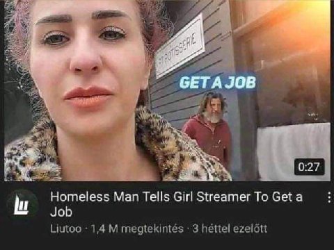 СЕТА 0.27 Homeless Man Tells Girl Streamer То Get a Job