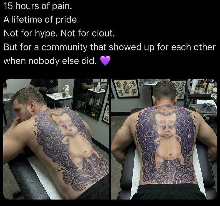15 hours of pain. A lifetime of pride. Not for hype. Not for clout. But for a community that showed up for each other when nobody else did.