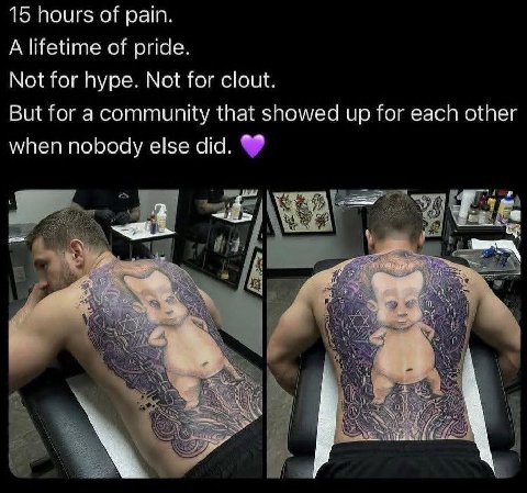 15 hours of pain. A lifetime of pride. Not for hype. Not for clout. But for a community that showed up for each other when nobody else did.