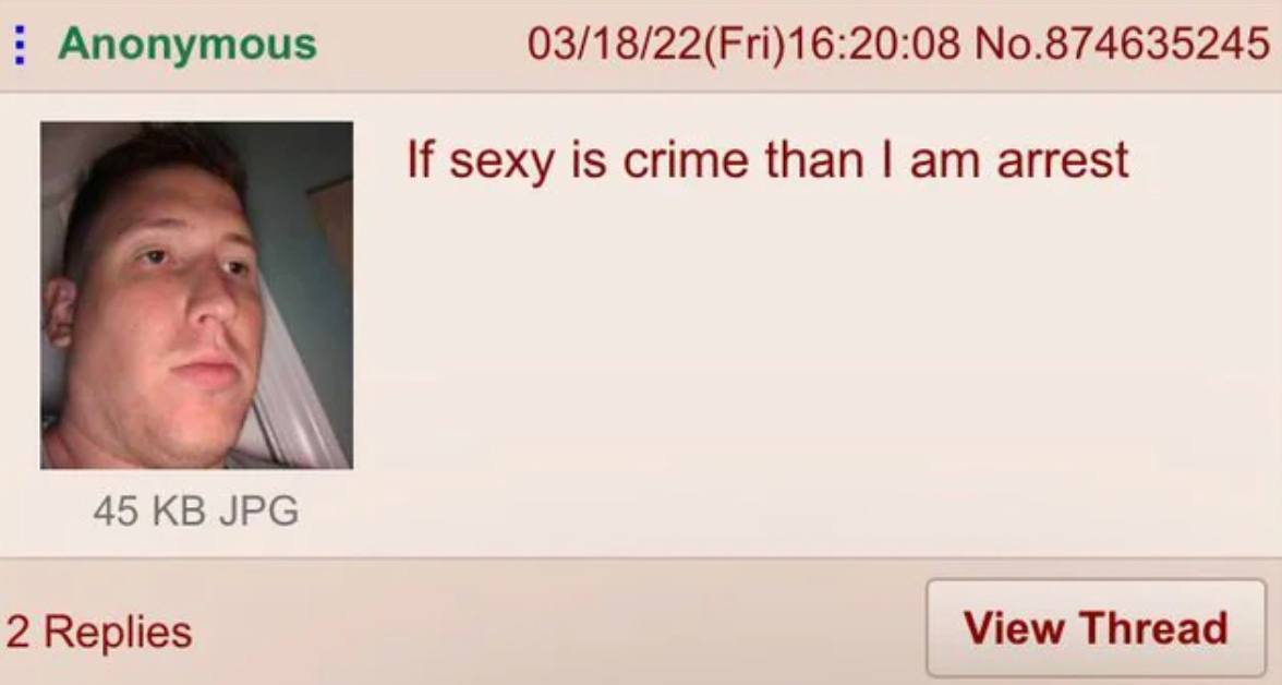 If sexy is crime than I am arrest