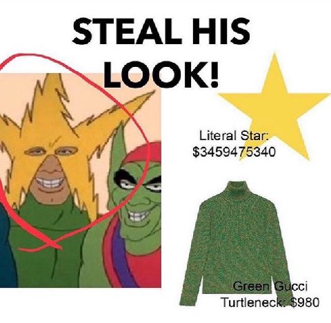 STEAL HIS